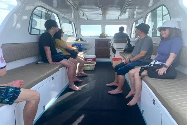 Inside of Speed Boat