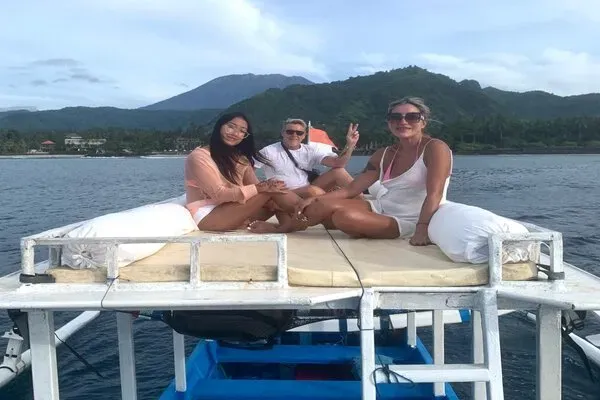 Inside Of Sundeck Boat