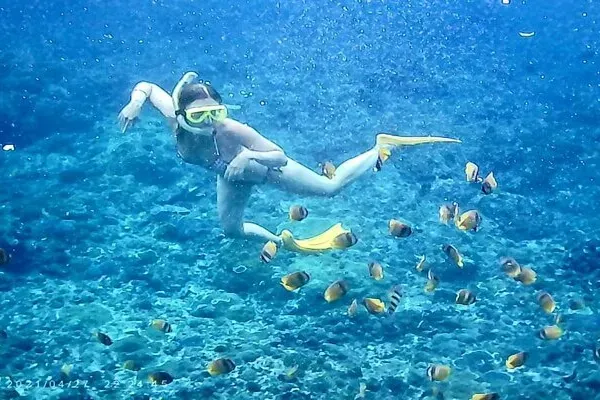 Snorkeling at Blue Lagoon